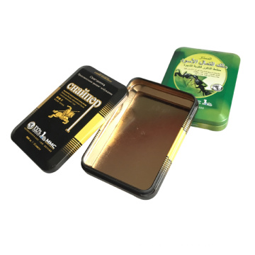 Mini Sized Metal Box for Mint Tablet Packaging Box